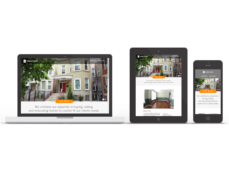 Three Kings Ventures responsive | Twelve31 Media
