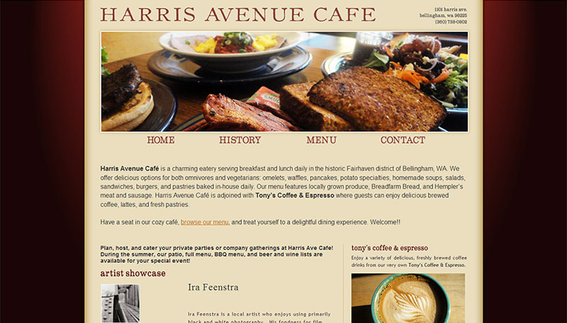 Harris Avenue Cafe | Twelve31 Media