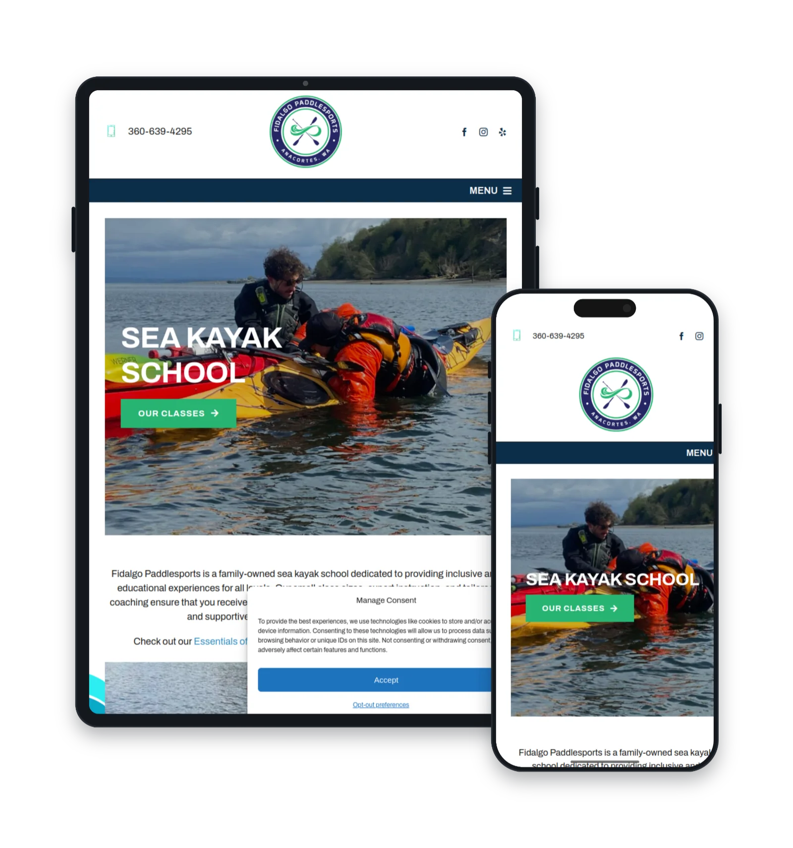 Fidalgo Paddle Sports | Responsive