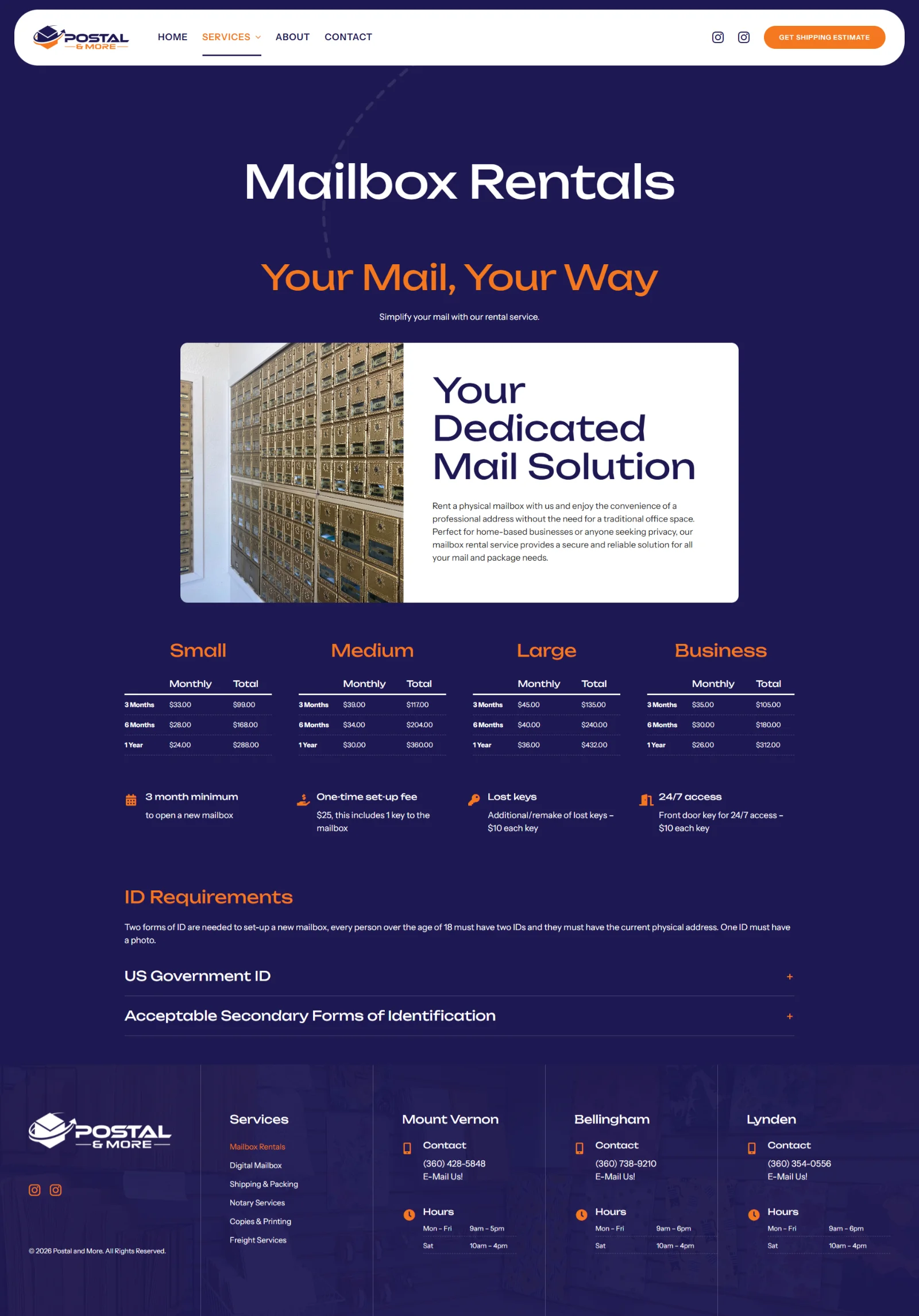 Postal & More | Inner
